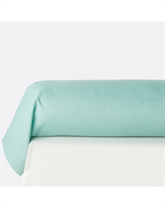 Наволочка на подушку-валик однотонная из поликоттона Scenario синий Laredoute