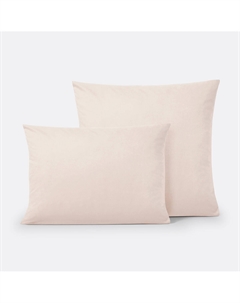 Наволочка однотонная из поликоттона Scenario бежевый Laredoute