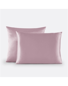 Наволочка однотонная из шелка Bijou фиолетовый La redoute interieurs