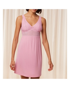 Ночная сорочка из модала Aura Spotlight розовый Laredoute