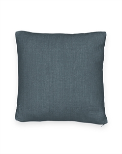 Чехол для подушки из стираного льна Onega синий Laredoute