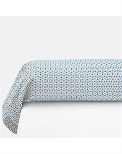 Наволочка на подушку-валик из перкали Teyben синий Laredoute