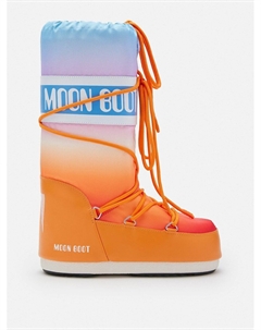 Ботинки MOONBOOT Icon sunrise оранжевый Laredoute