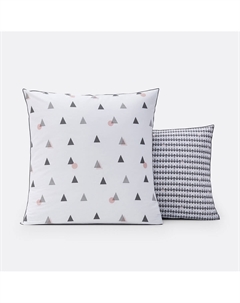 Наволочка из хлопковой перкали Digna зеленый Laredoute