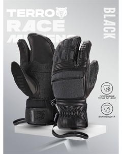 Варежки TERRO - RACE, Черный Terror