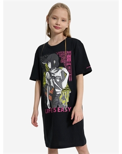 Платье для девочек, Черный Demix