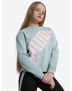 Свитшот для девочек, Голубой Puma