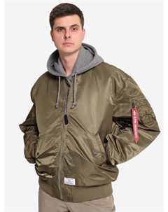 Ветровка двусторонняя оверсайз мужская L-2B MOD Gen II, Зеленый Alpha industries