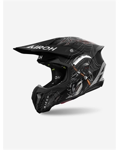 Мотошлем Кроссовый TWIST 3 ARCADE Matt, Черный Airoh
