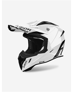Мотошлем Кроссовый AVIATOR ACE 2 COLOR White Gloss, Белый Airoh