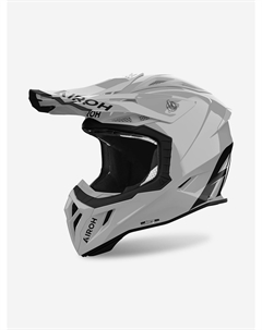 Мотошлем Кроссовый AVIATOR ACE 2 COLOR Cement Grey Gloss, Серый Airoh