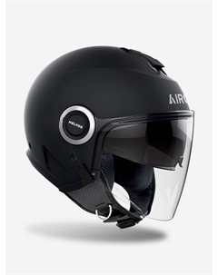 Мотошлем Открытый HELIOS COLOR Black Matt, Черный Airoh