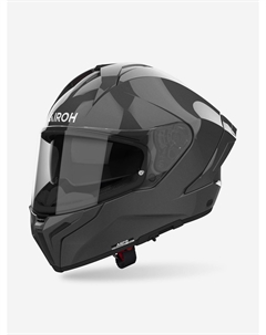 Мотошлем Интеграл MATRYX COLOR Anthracite Glossy, Серый Airoh