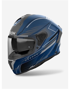 Мотошлем Интеграл SPARK 2 SHADOW Blue Matt, Синий Airoh