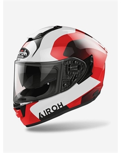 Мотошлем интеграл ST.501 DOCK Red Glossy, Черный Airoh