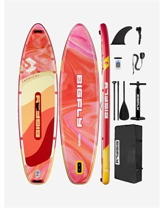 Надувная двухслойная SUP-доска TROPICAL ORANGE STD, 11' 335*86*15 см, сапборд, Красный Bigfly