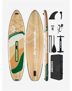 Надувная двухслойная SUP-доска TIMBERHUNTER STD, 11' 335*86*15 см, сапборд, Бежевый Bigfly