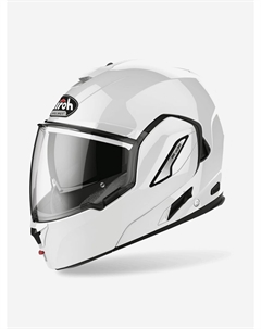 Мотошлем трансформер модуляр REV 19 COLOR White Glossy, Белый Airoh