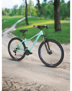 Велосипед горный женский Angel 2.0 alt 27.5", собран на 98%, Голубой Stern