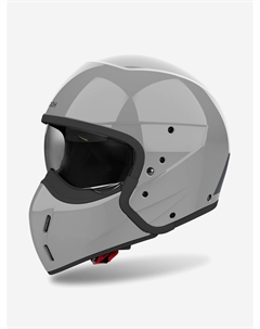 Мотошлем J110 COLOR Cement Grey Gloss, Серый Airoh