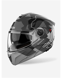 Мотошлем Модуляр SPECKTRE GROOVE Grey Gloss, Серый Airoh