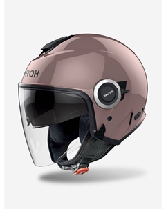 Мотошлем Открытый HELIOS COLOR Metallic Rose, Розовый Airoh