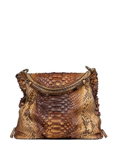 Мягкая сумка Napoli из кожи питона А045 Boa