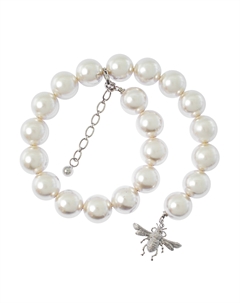 Ожерелье «Жемчужный хвост в серебре» Polina mircheva, линейка jqueen