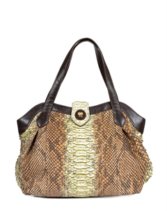 Мягкая сумка Florence из кожи питона А022 Boa