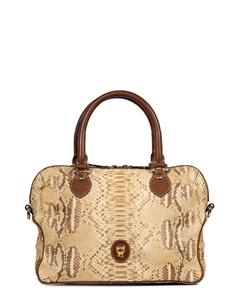 Мягкая сумка из кожи питона Roma А046 Boa