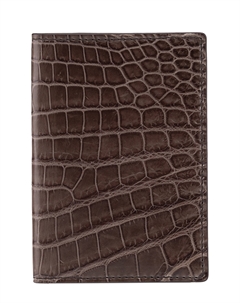 Обложка для паспорта из кожи крокодила Bardini