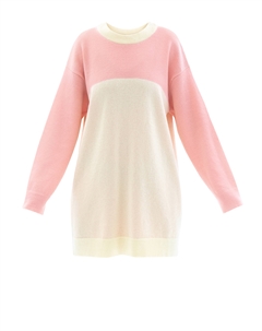 Платье из мерсеризованной шерсти и кашемира Vladissi