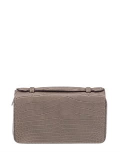 Кошелёк из кожи крокодила Bardini