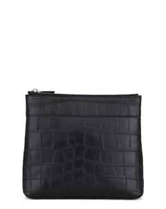 Клатч из кожи крокодила Bardini