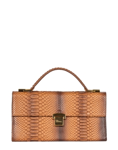 Сумка-клатч SARDINIA из кожи питона А023 Boa