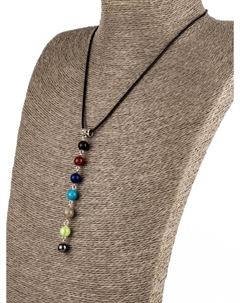 Колье оберег Бусики-колечки