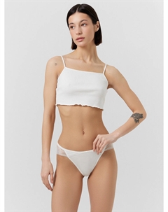 Белые трусы слипы женские Mark formelle