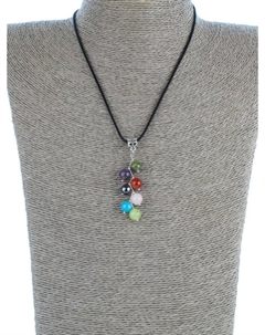 Колье Бусики-колечки