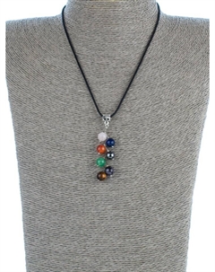 Колье Бусики-колечки