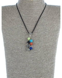 Колье Бусики-колечки