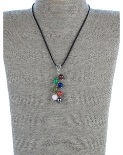 Колье Бусики-колечки