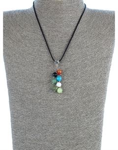 Колье Бусики-колечки