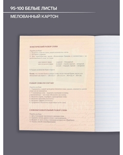 Предметная тетрадь по русскому языку Calligrata