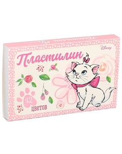 Пластилин 12 цветов 180 г Disney