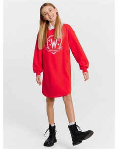 Платье для девочек красное с надписью Mark formelle