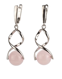 Серьги Бусики-колечки