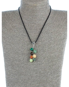 Колье Бусики-колечки