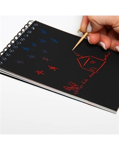 Гравюра блокнот детский my little pony, 10 листов, наклейки Hasbro