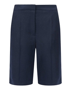 Шорты из вискозы и льна Boss