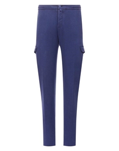 Брюки-карго из лиоцелла Kiton